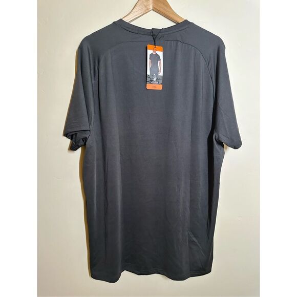Spyder Men’s Black Work Out Short Sleeve Top Size XXL New - Picture 5 of 5